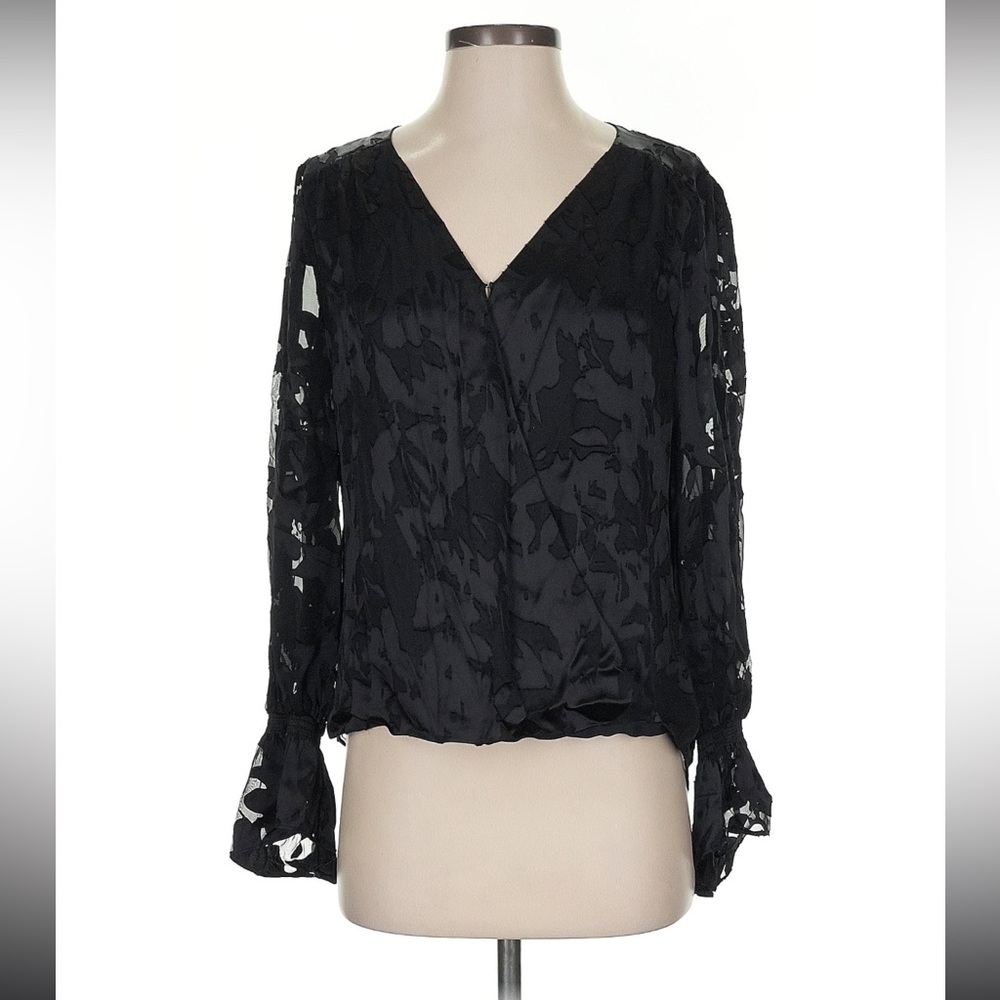 Whbm Black blouse